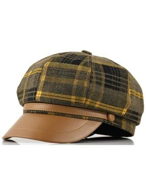 Women Newsboy Cap French Fashion Hats Summer Cabbie Baker Boy Hat